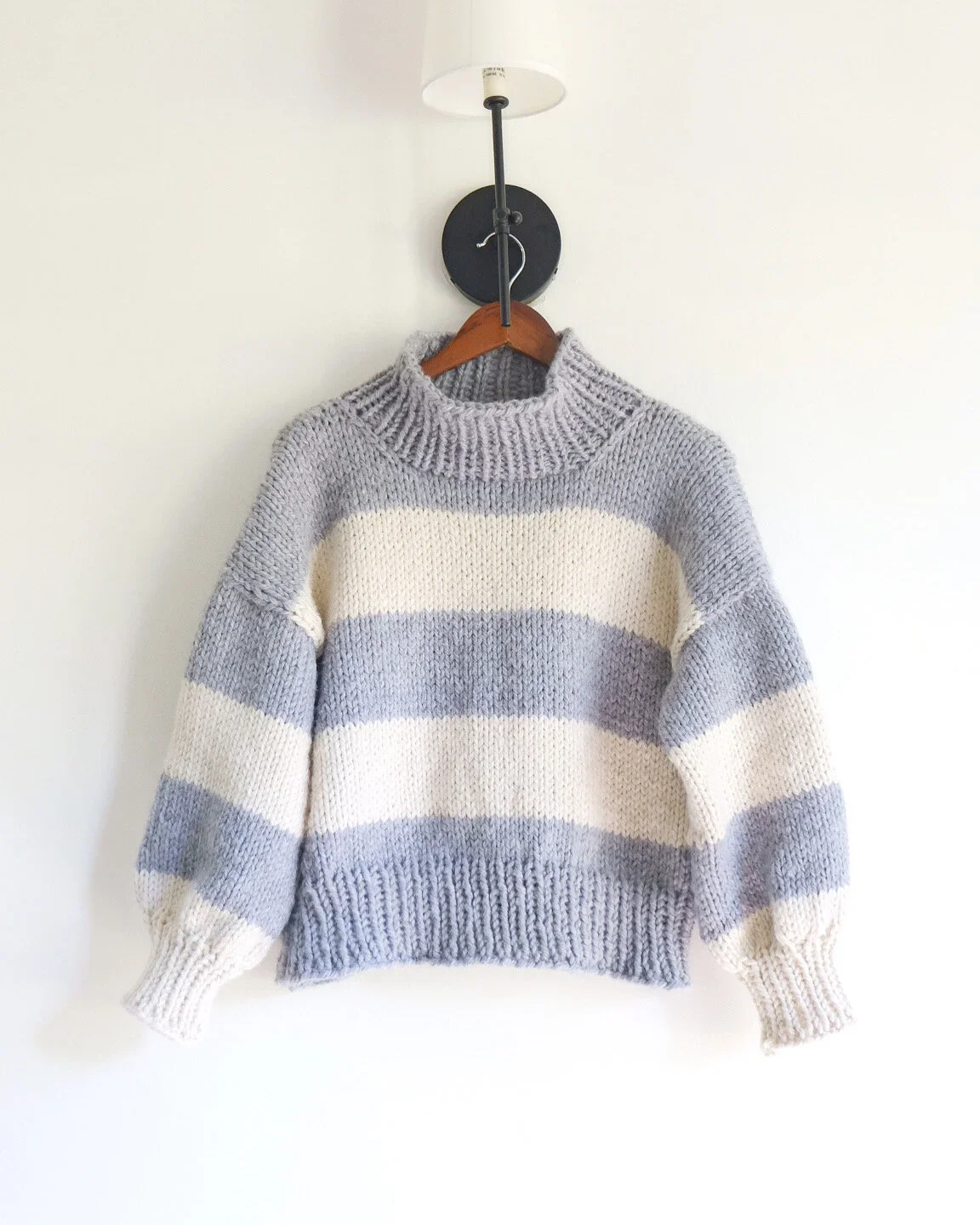 How to Knit an Oversized Chunky Knit Sweater | Step by Step Tutorial