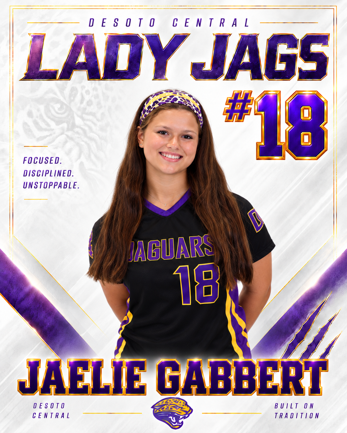 Jaelie Gabbert Goalie Banner Package