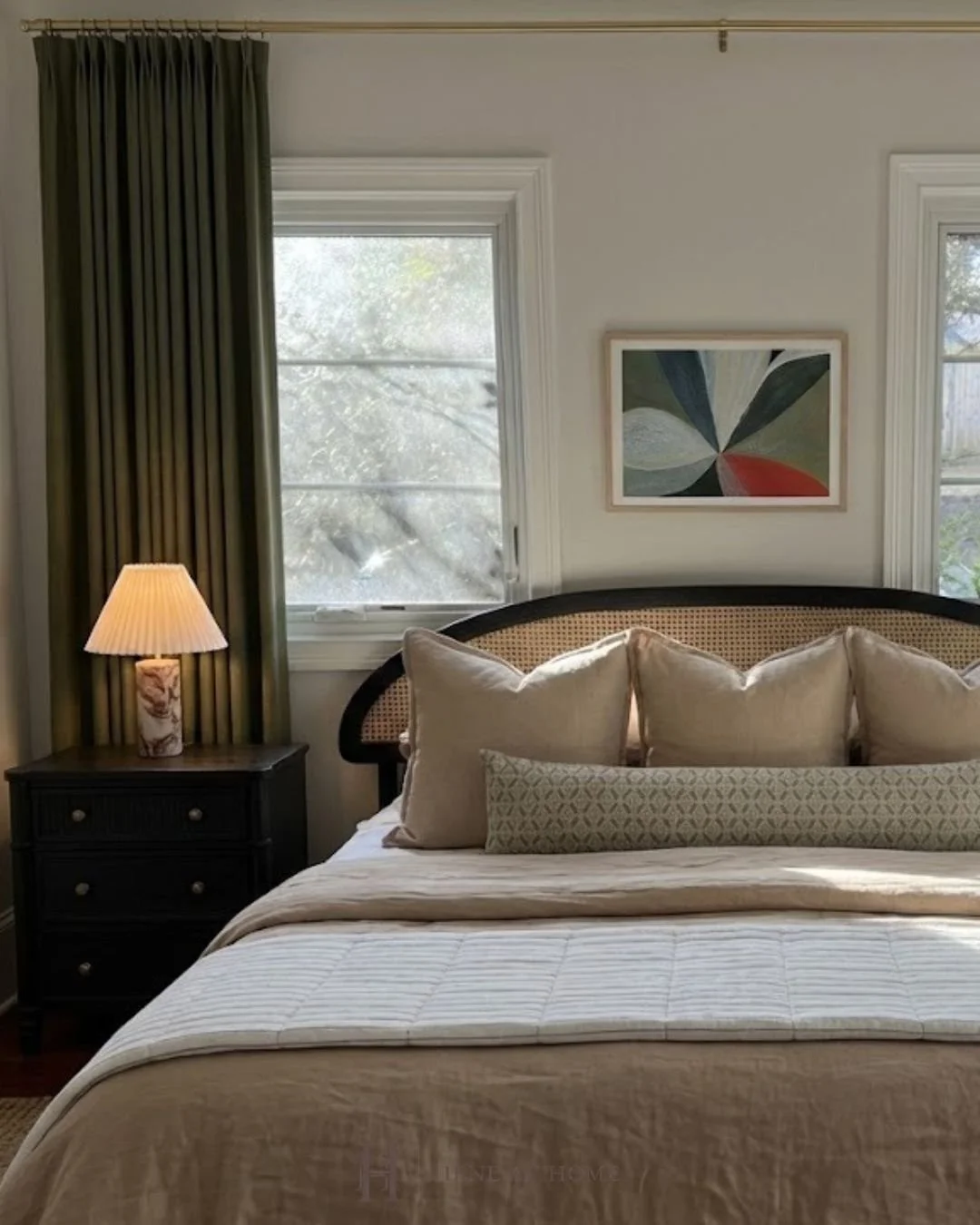 Moody Guest Bedroom