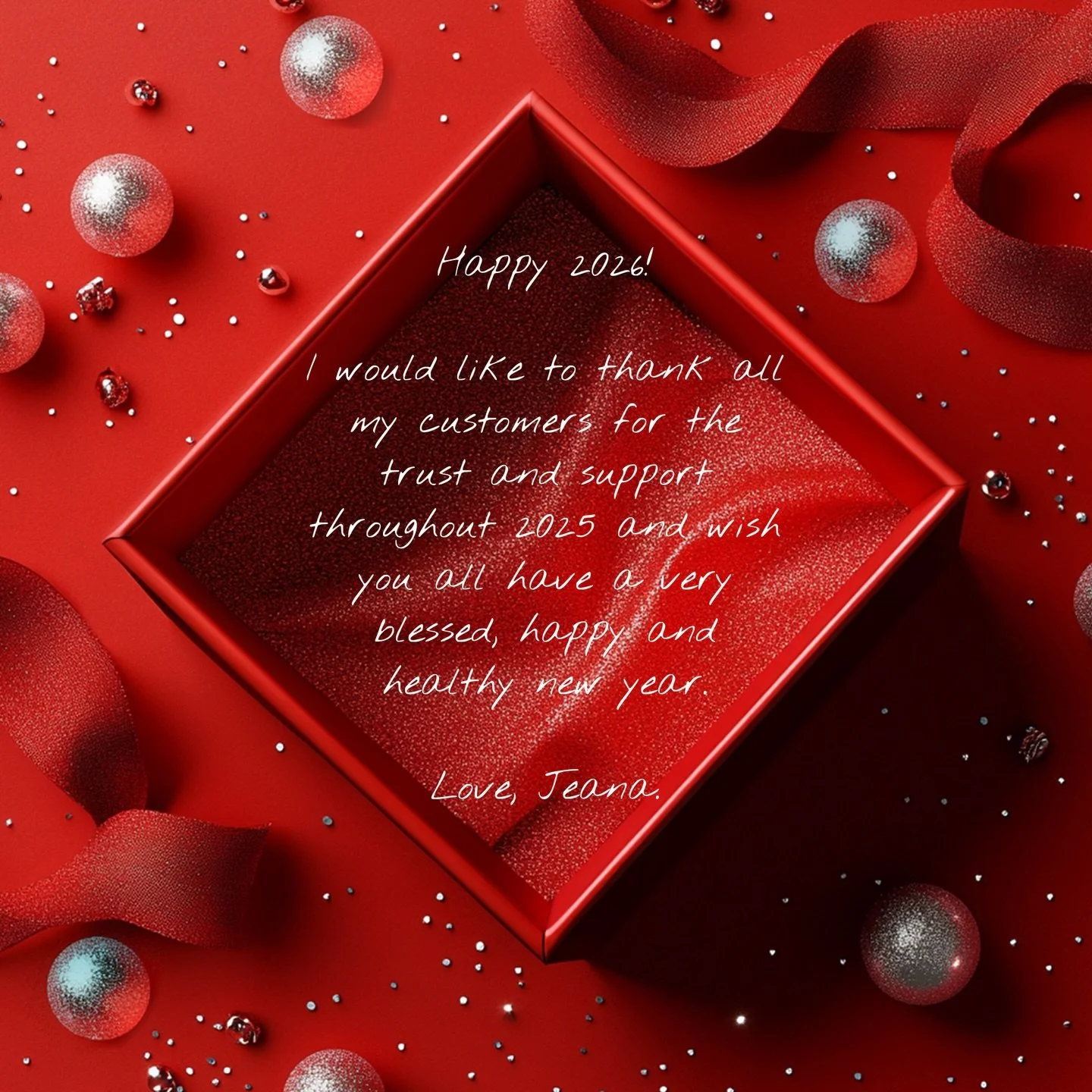 Thank you so much my dear friends and customers! I promise I would do even better next year, just because  of you ❤️ I are the reason I want to perfect my skills and learn new ones. Cannot express my@gratitude and appreciation enough, for all your su