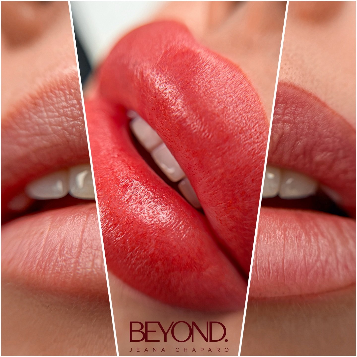 LipBlush in detail 💥 

This lady had a lip asymmetry which we have successfully corrected and the healed result is amazing (will post separately next) 

If you have:

&bull; Faded Lip colour 
&bull; Want a better, more defined Contour 
&bull; Want f