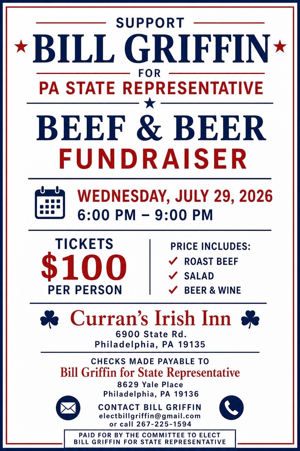 Beef & Beer Fundraiser