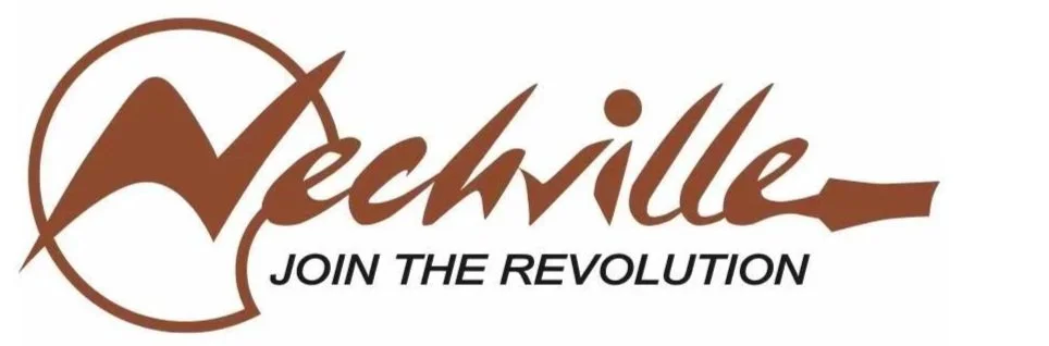 Stylized text reading 'Wechille' with a mountain and checkmark design, and the words 'Join the Revolution' underneath.