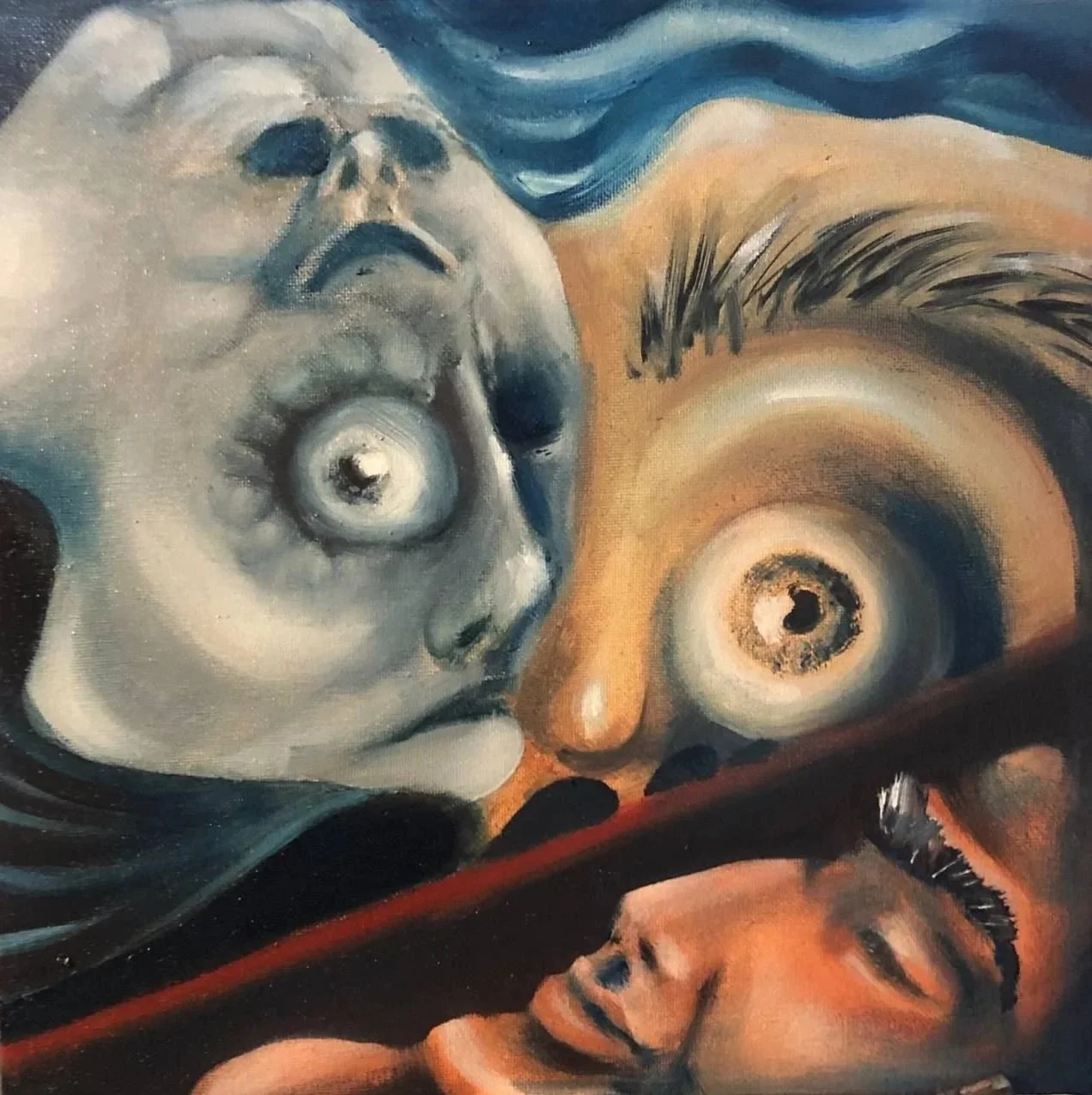 "No Title" Oil on canvas (40x30) 2021
