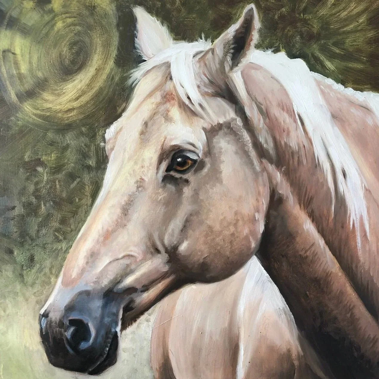 "No title" Oil on canvas (50x50) 2022