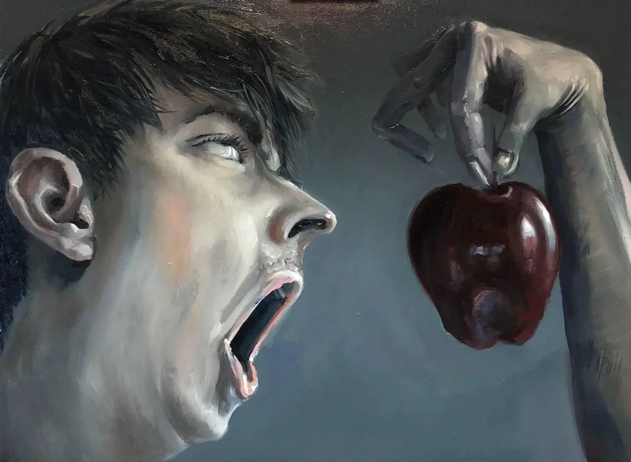 "Den is" Oil on canvas (80x50) 2021