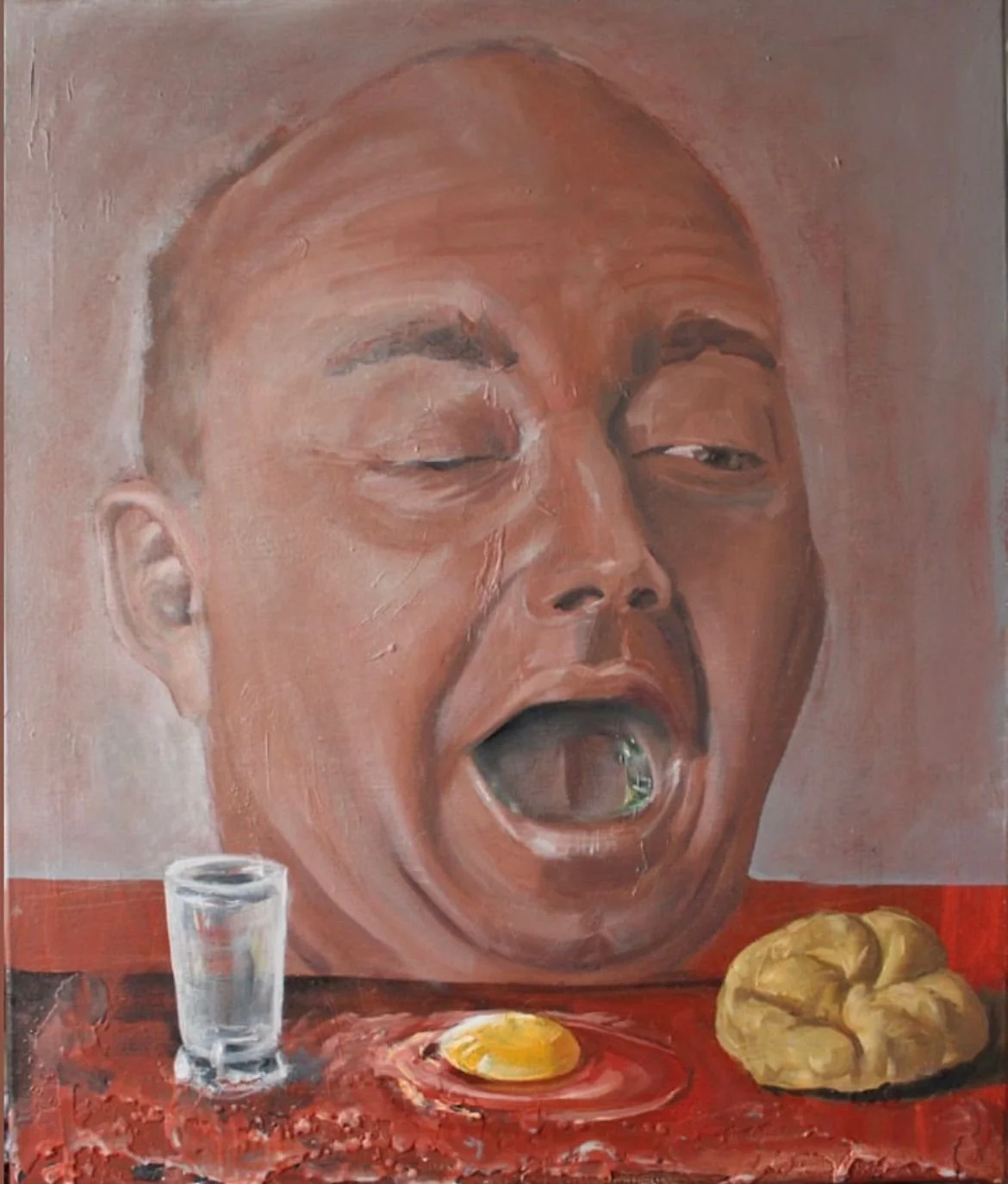 "Batja" Oil on canvas (50x60)2021