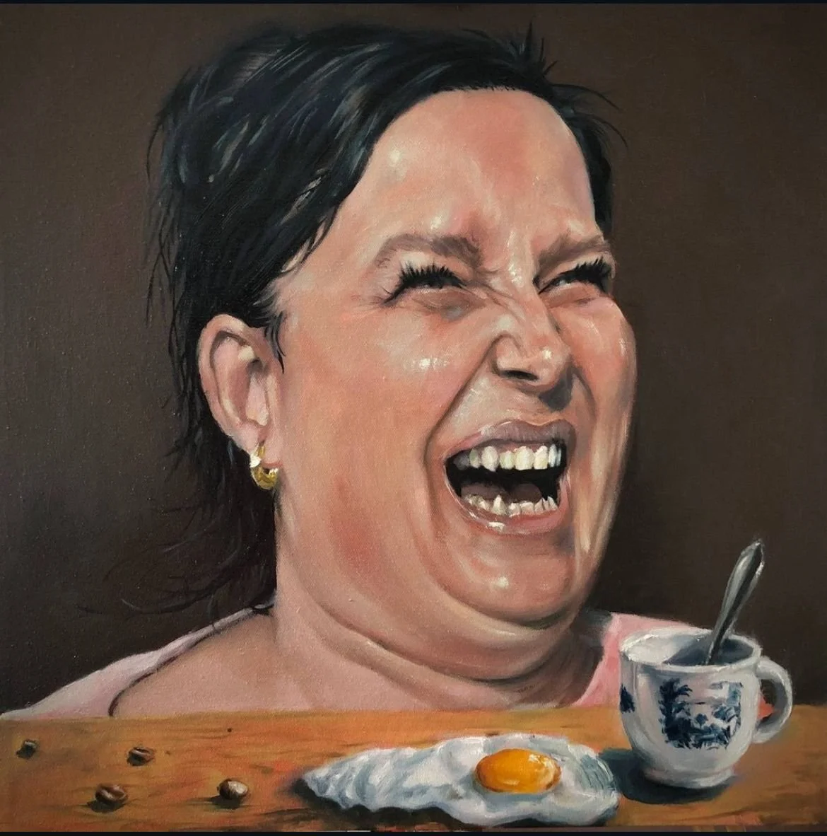 "No Title" Oil on canvas (50x50) 2022