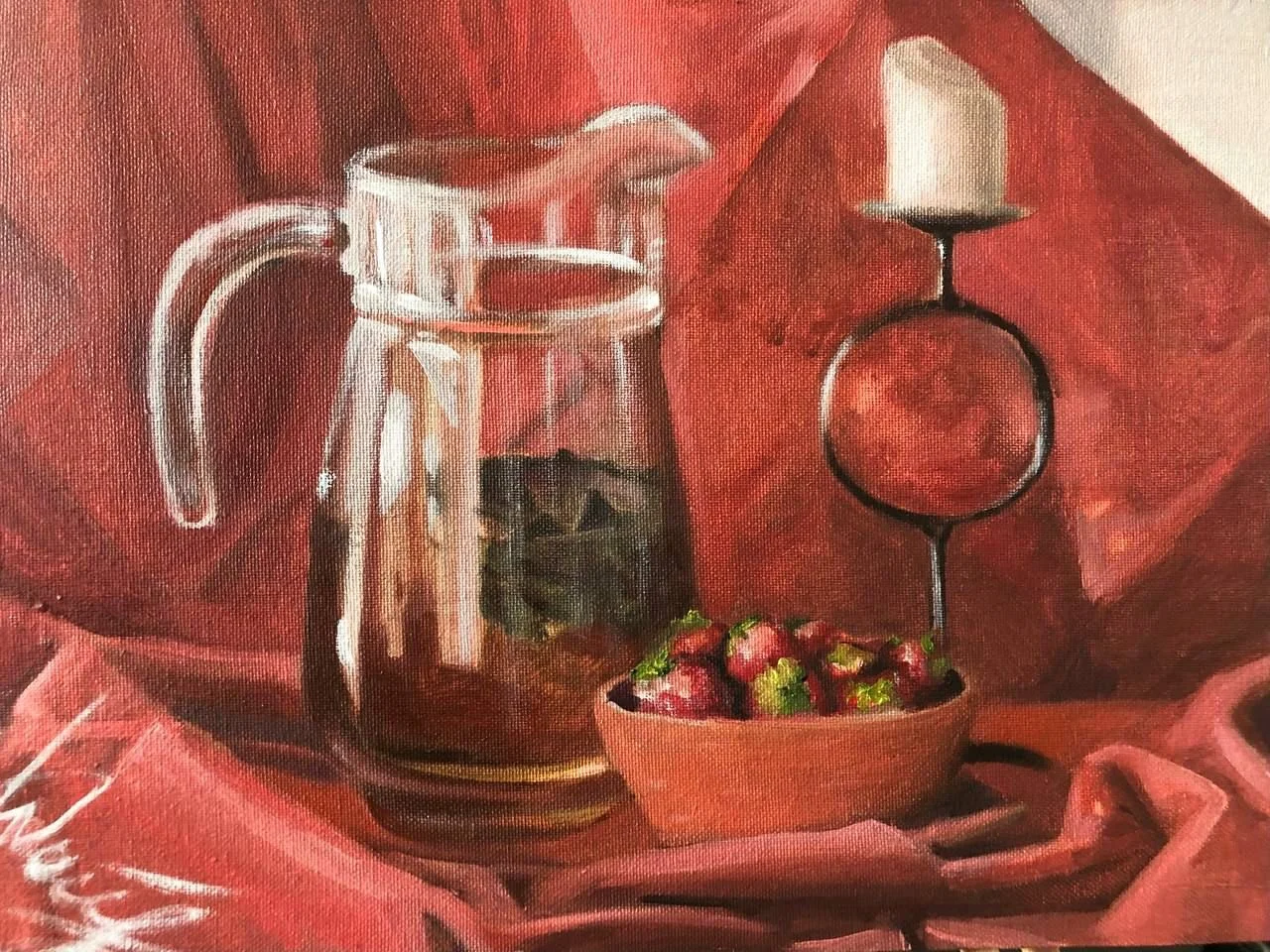 "No title" Oil on canvas (50x40) 2023