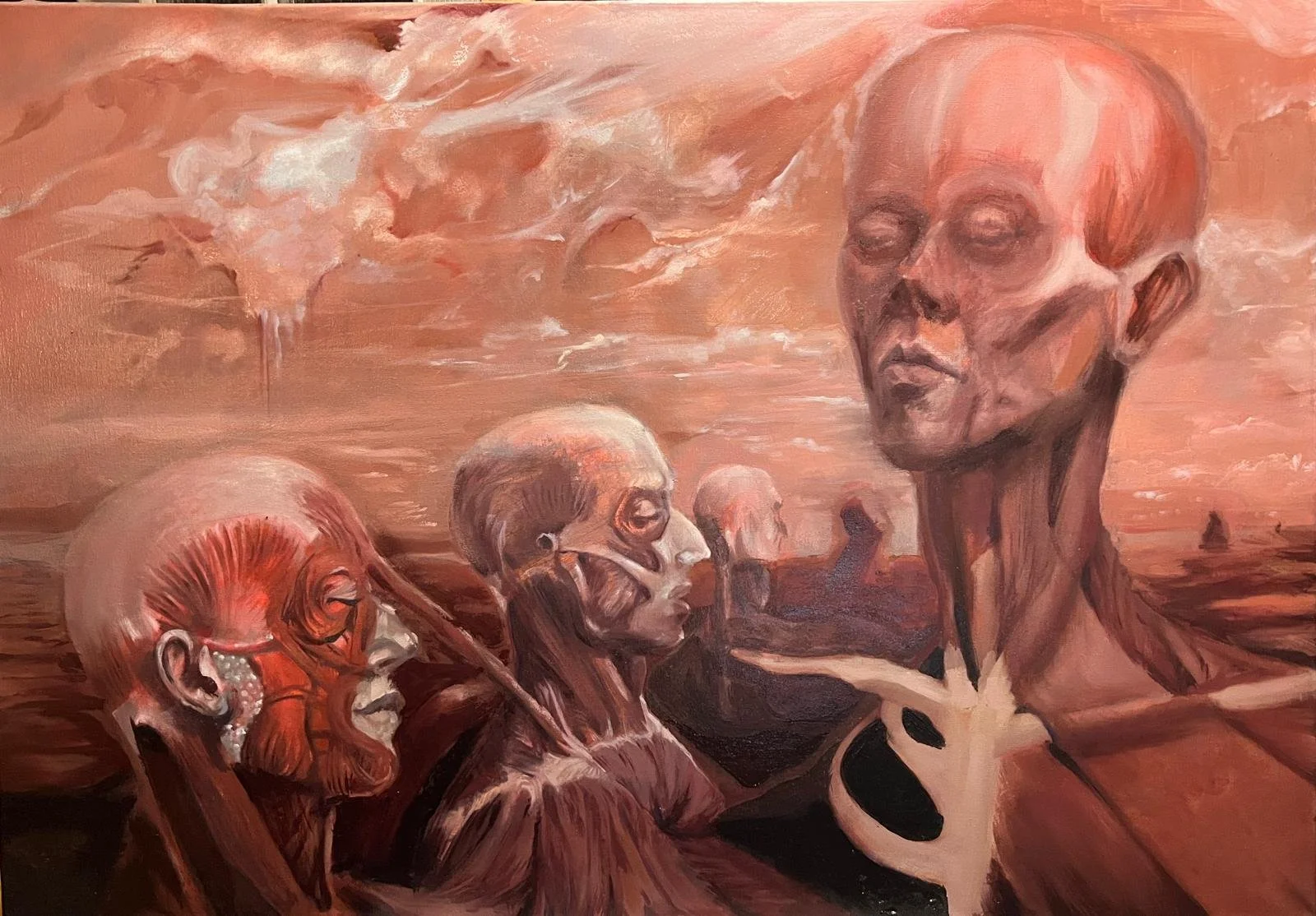 "No Title" Oil on canvas (100x70) 2021