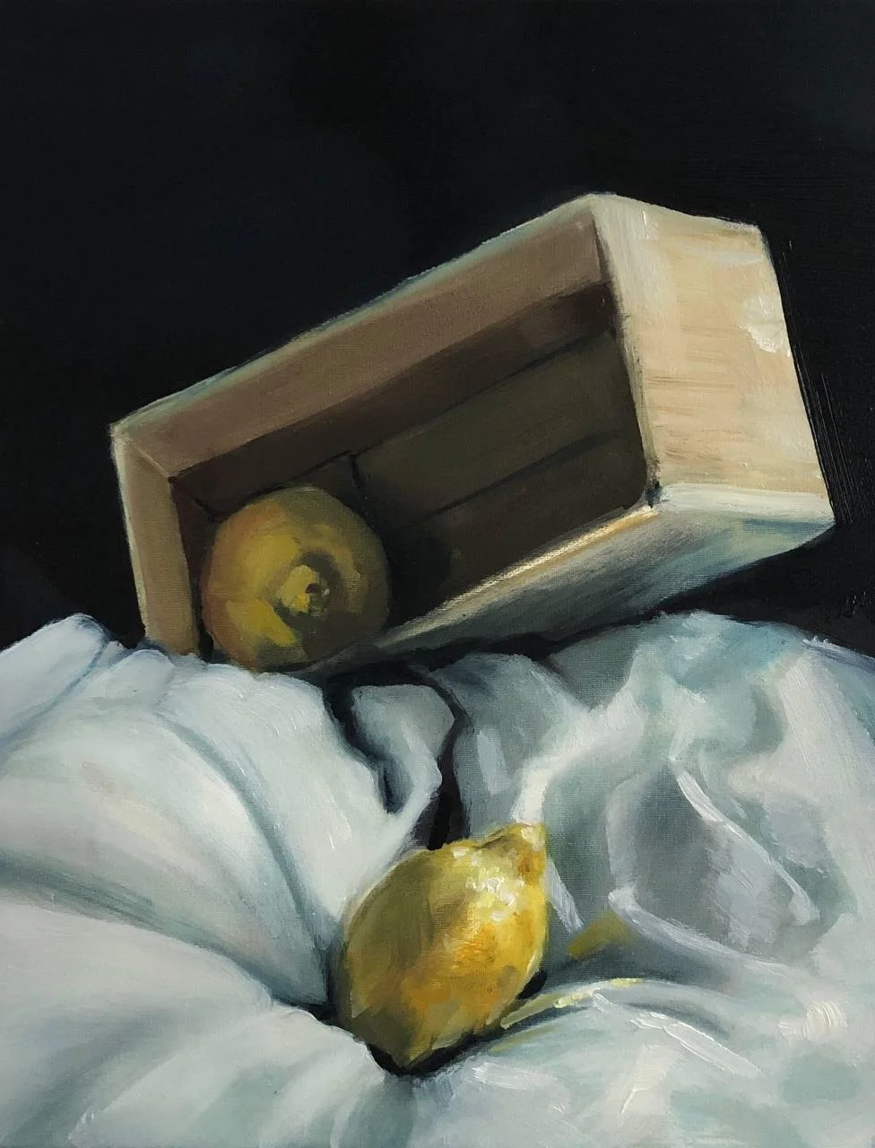"Lemons" Oil on canvas (30x40) 2023