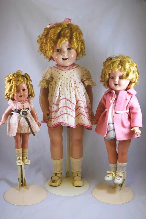 Shirley Temple dolls, made by Reliable