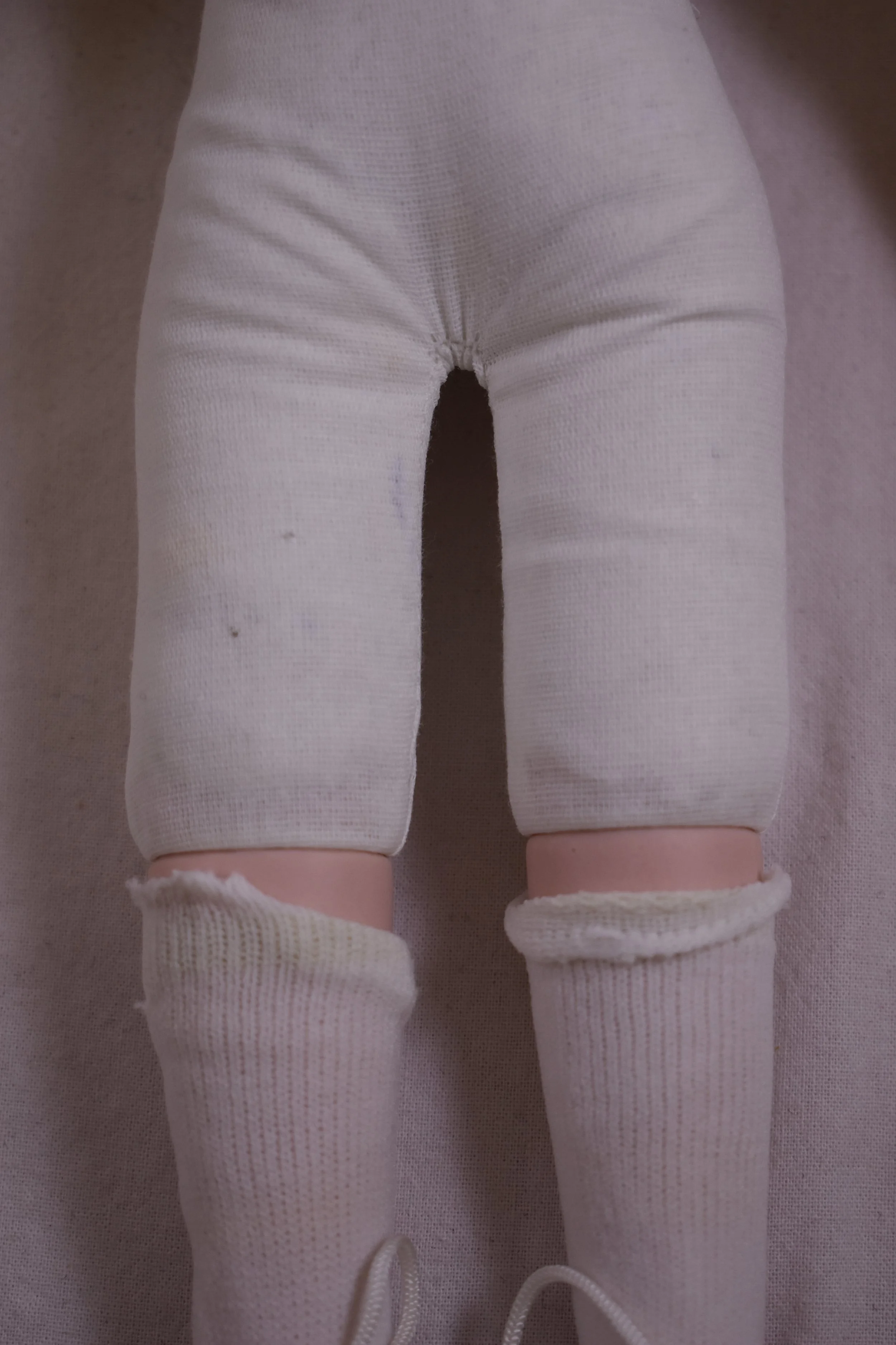 Cloth body attached to arms and legs