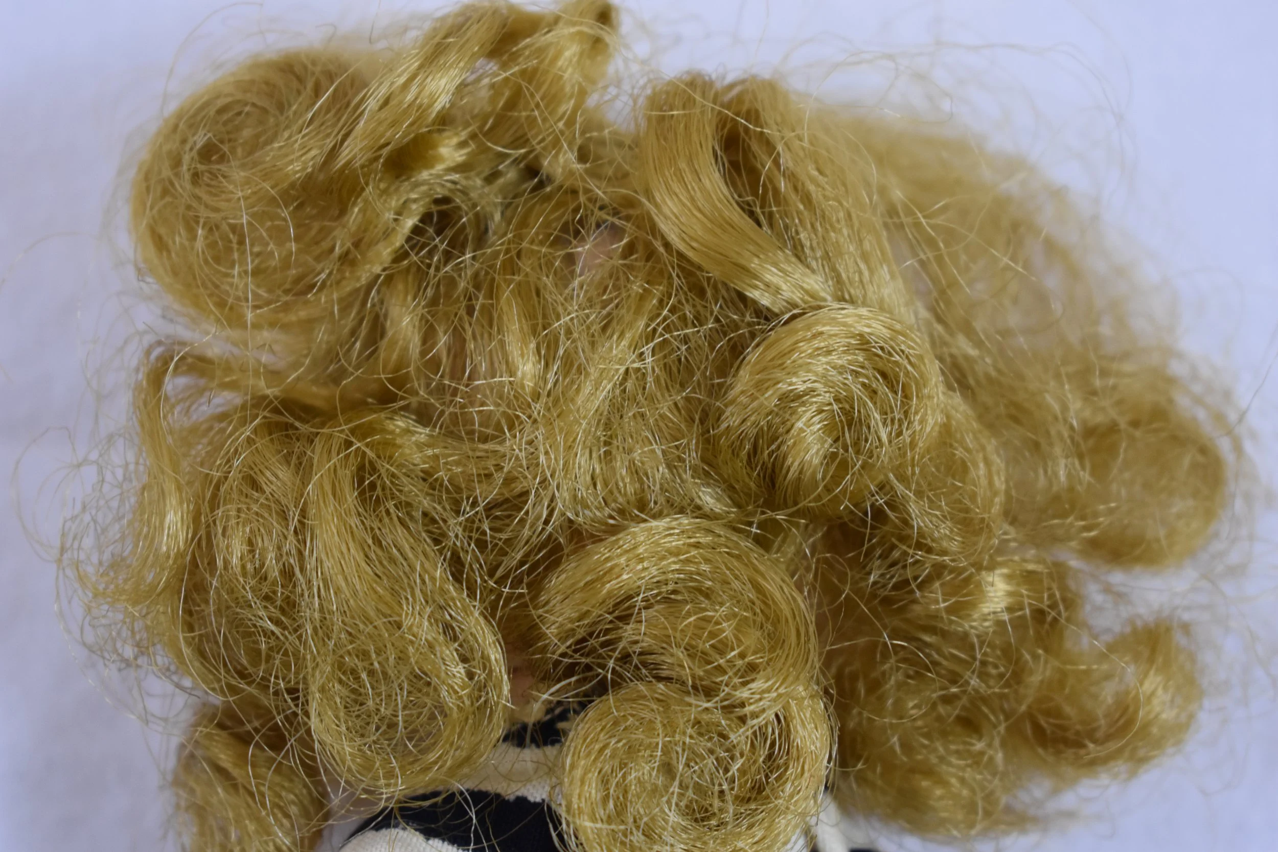 That synthetic "wind blown" look.