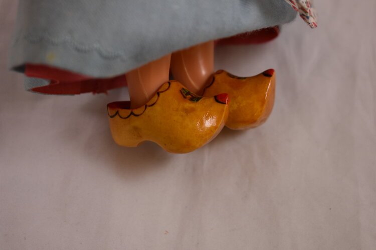 The little Dutch girl's wooden shoes