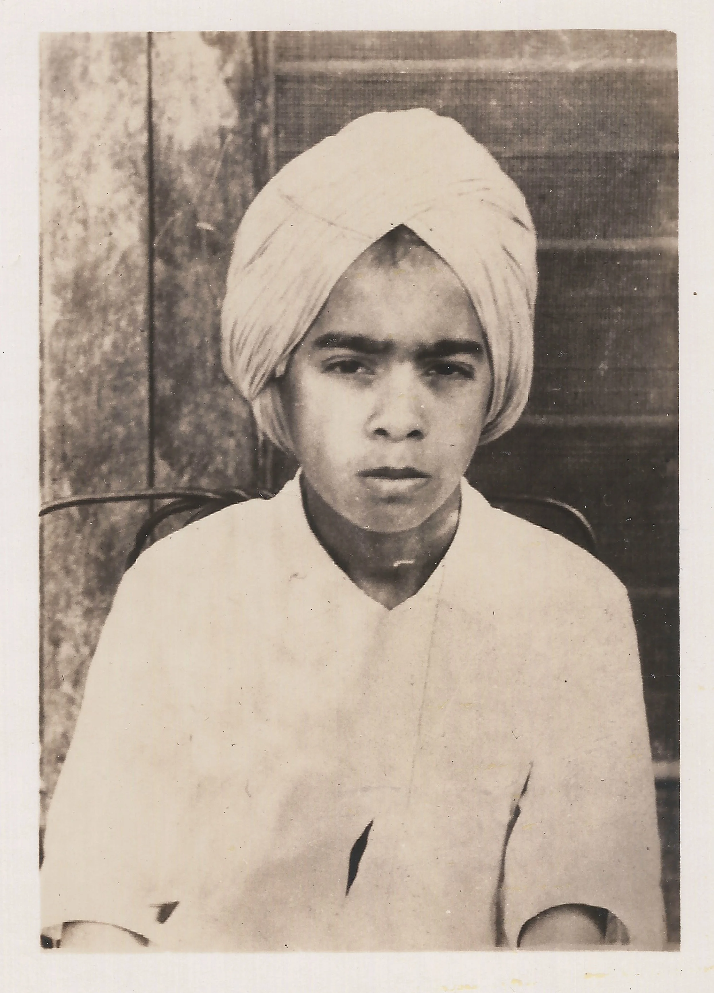 Rattan Singh at the age when he attended Millside School, 1926-27. Not long after this, he was working at Fraser Mills. Courtesy of Mike Ghuman.