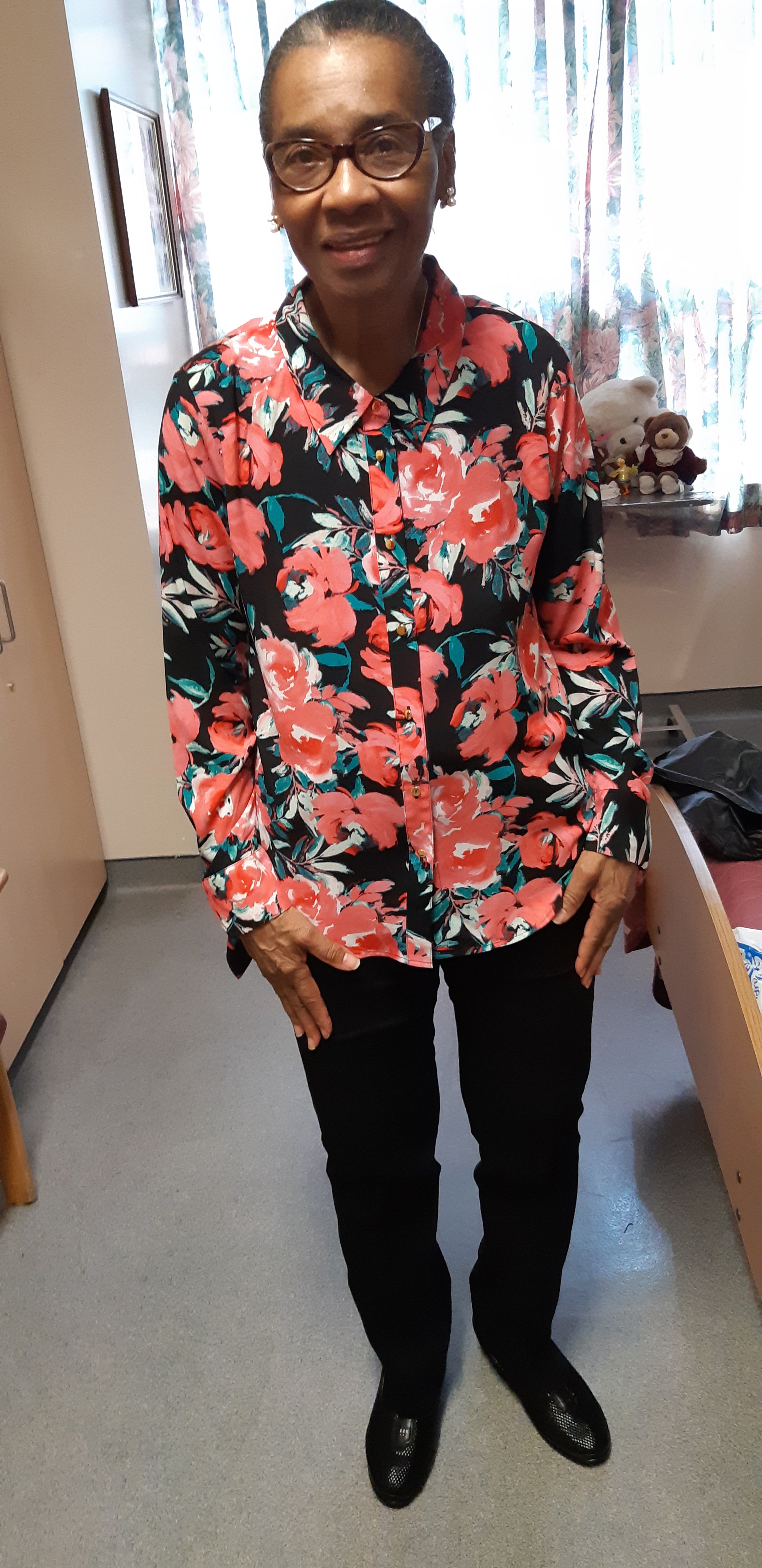 Mel’s mother, Lorna.