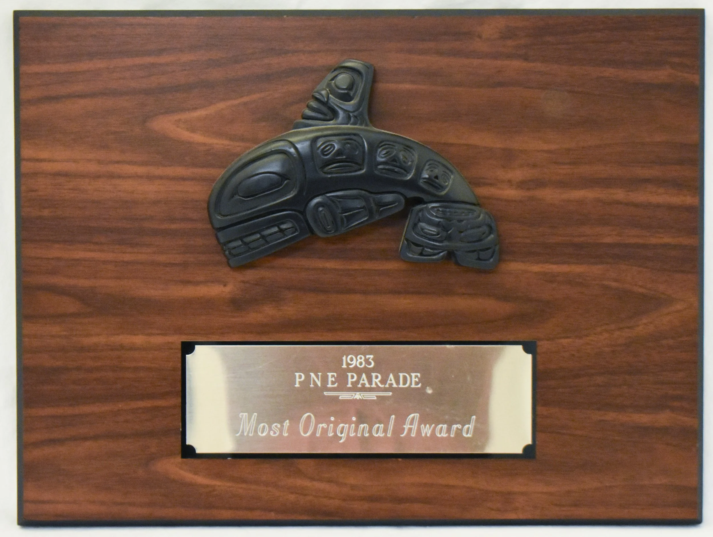 Meloproductions, with support from the Caribbean community, entered a float in the 1983 PNE Parade, which won this award.