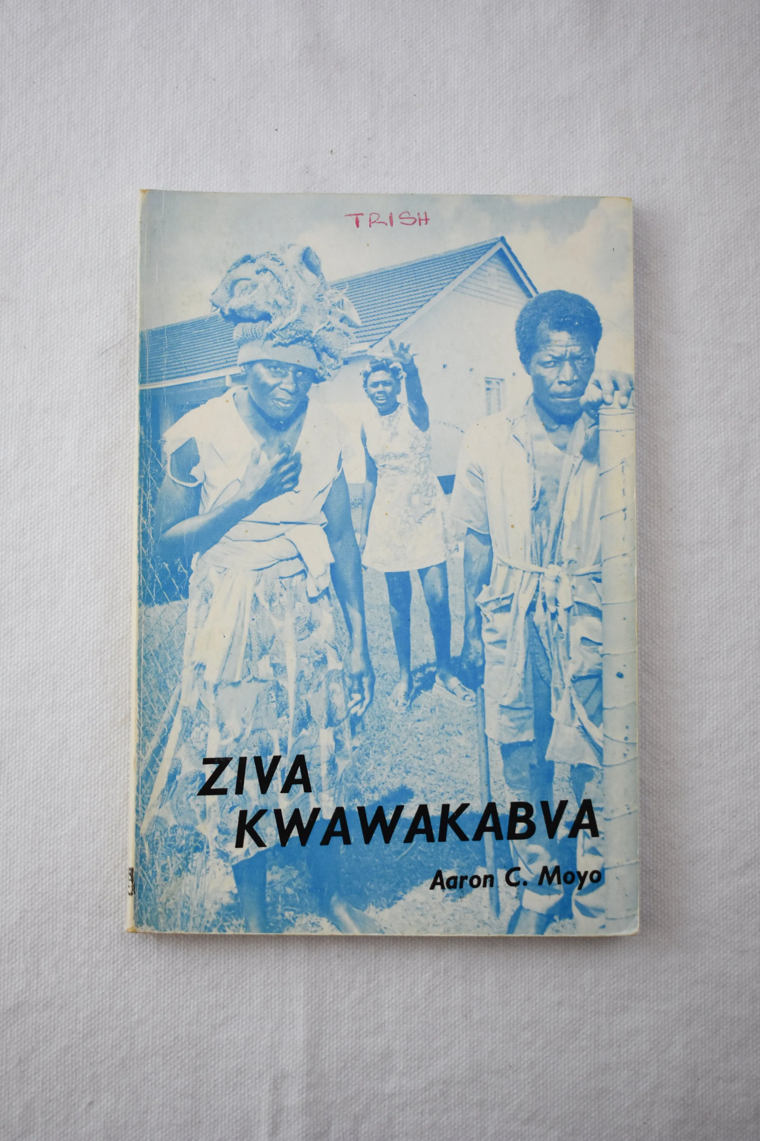 A book of fiction written in Shona, one of Zimbawbe’s 16 official languages. The book was turned into a television drama. The author, Aaron Moyo, grew up under white minority rule in a rural farm town in central Zimbabwe.
