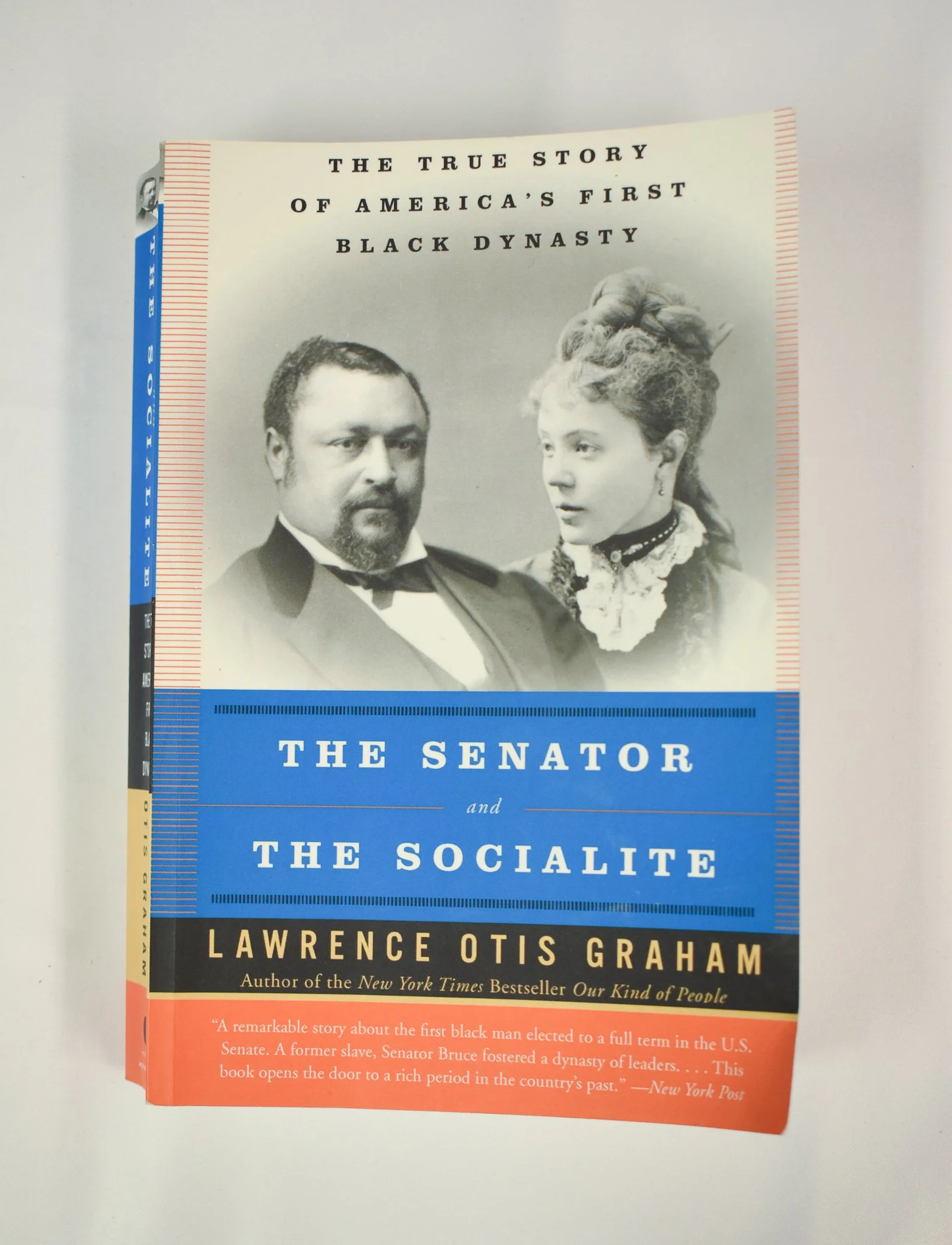 The Senator and the Socialite is about Blanch Kelso Bruce, aka B.K. Bruce, who was the son of a slave woman, Polly Bruce, and her second white owner. This book tells his story and how he became the first Black man to serve a full term in the U.S. Sen