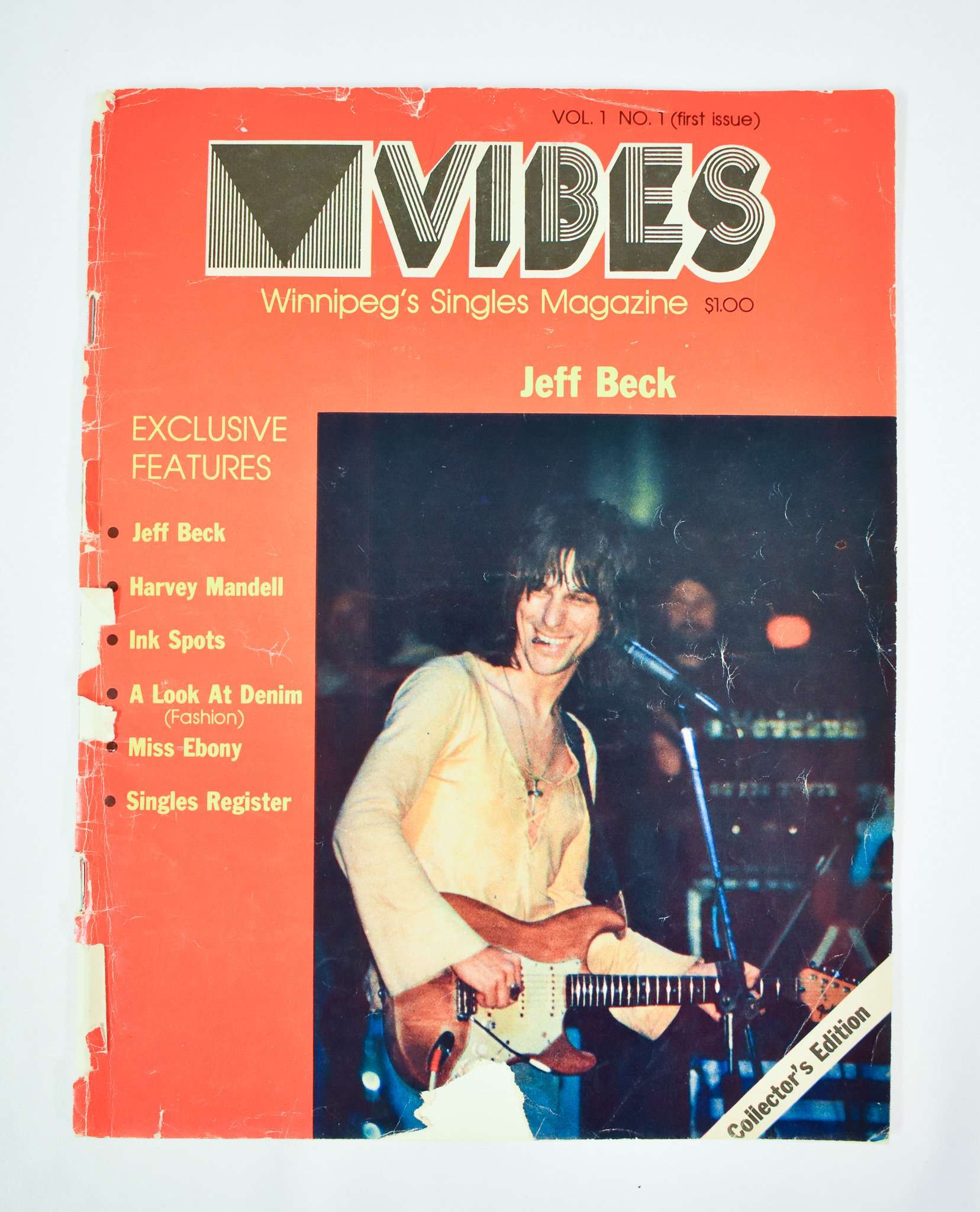 Cover of Vibes, a prominent youth culture magazine from the 1970’s known across Canada. Candace was featured in this issue as a winner of Miss Ebony, Winnipeg.
