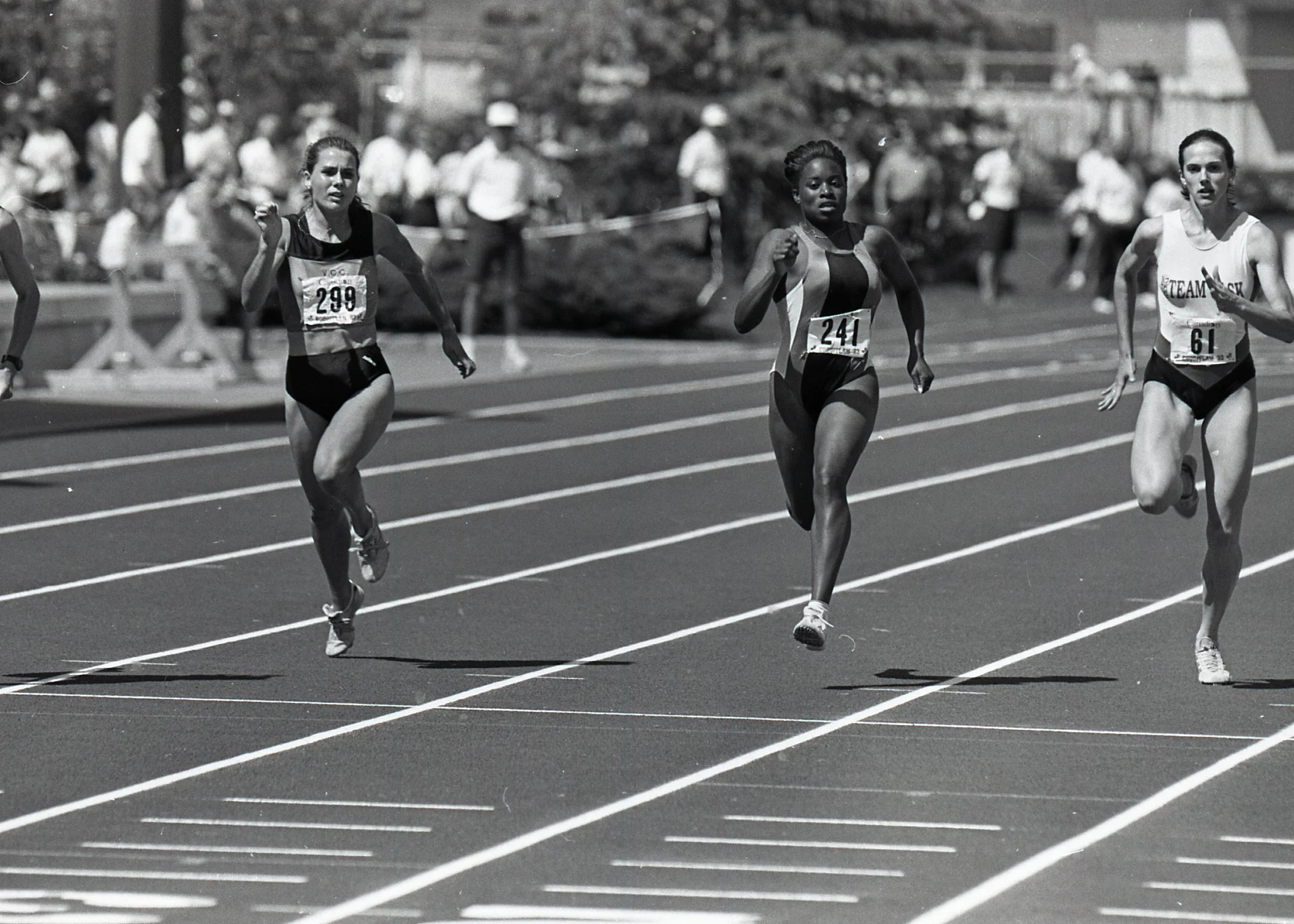 Tara Perry and Dena burrows (F13-93-2238_002, Tri-City News, City of Coquitlam Archives)