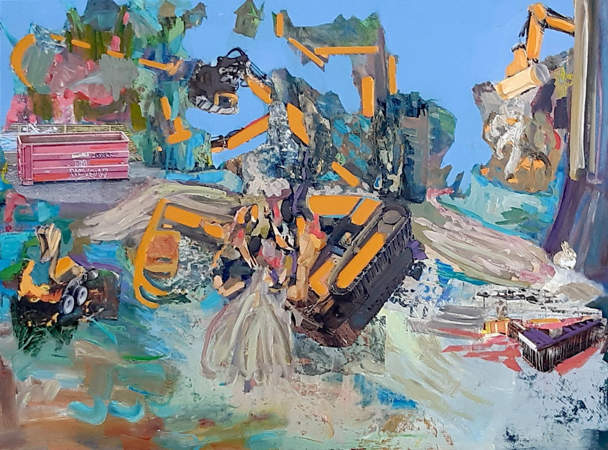 Quiet Bunny Loves the Sound of Infrastructure by Shelley Rothenburger