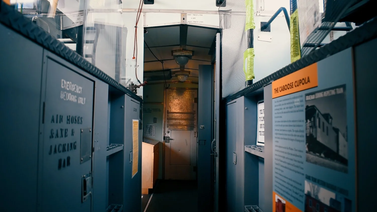 Caboose: History — Mackin House Museum