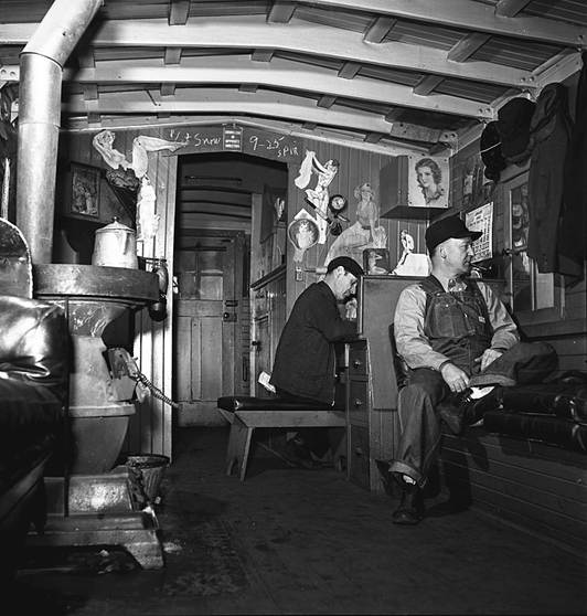 Caboose: History — Mackin House Museum