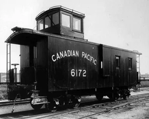 Caboose: History — Mackin House Museum