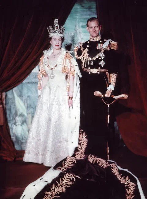 Queen Elizabeth II's Coronation, 1953.
Source: Wikimedia Commons
