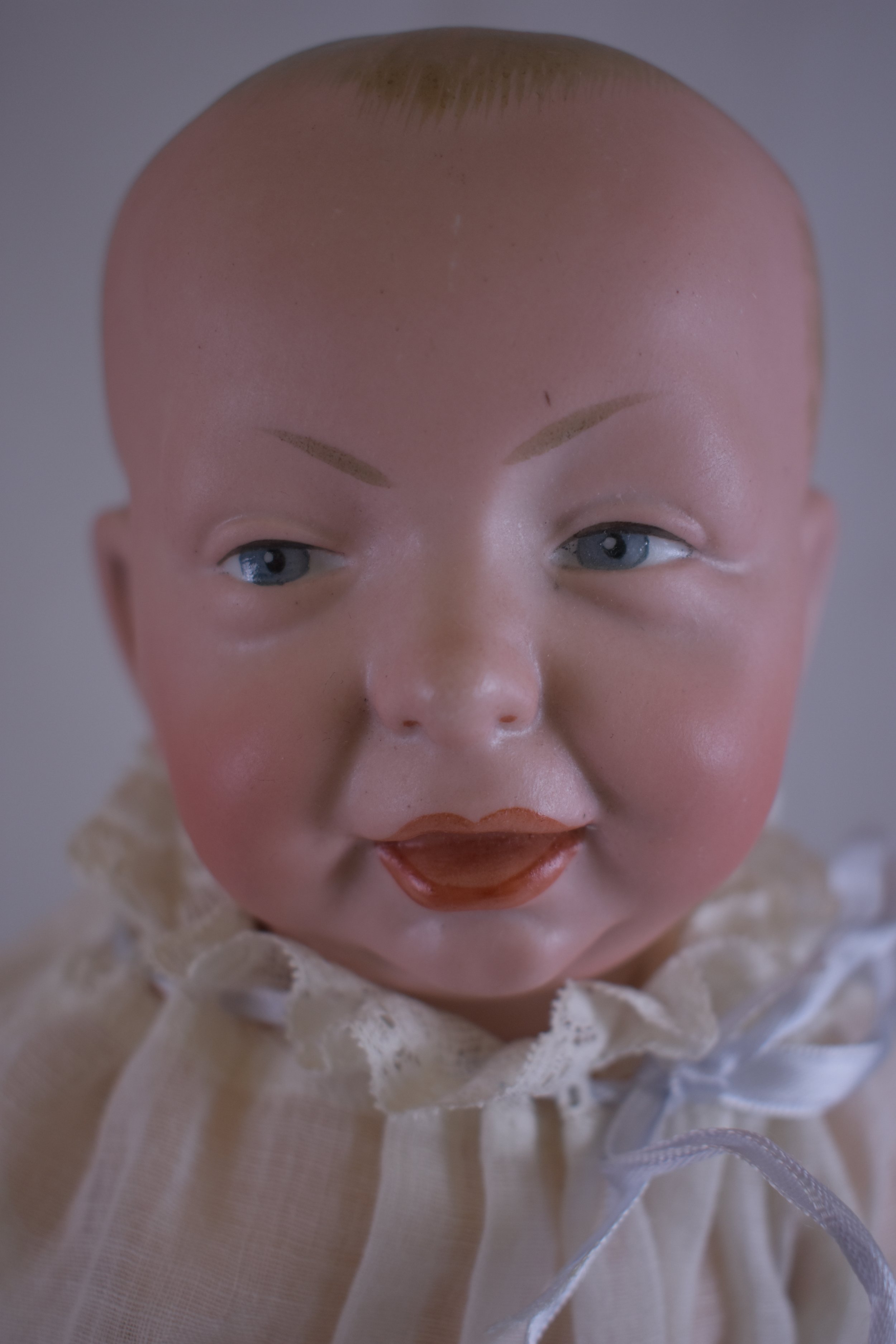 A very realistic facial expression