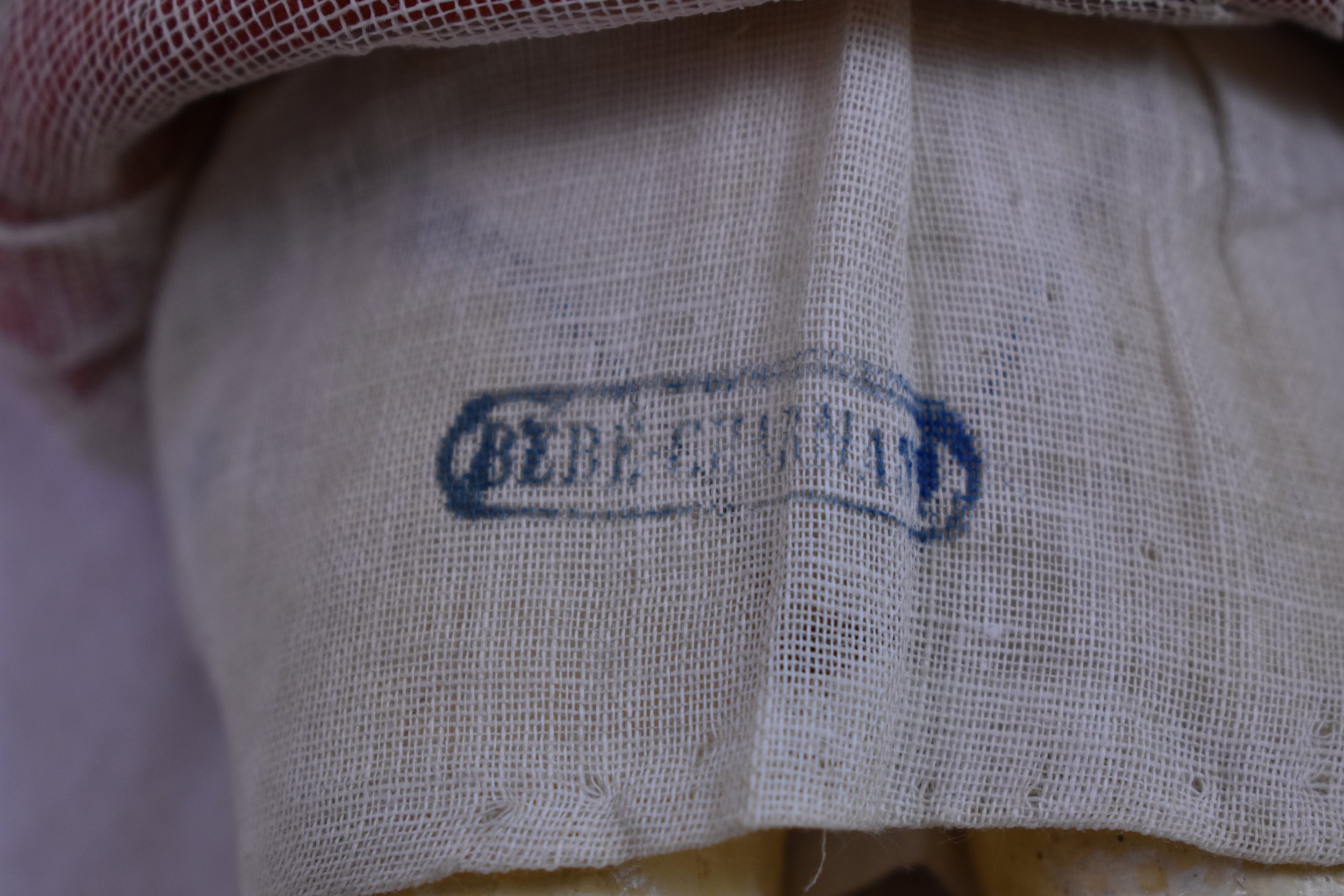 Bebe Charmant stamp on her petticoat. 