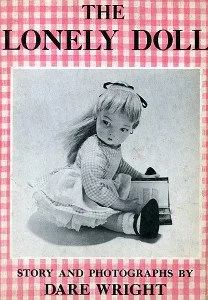 Cover of one of the Lonely Doll Books, 1957. 