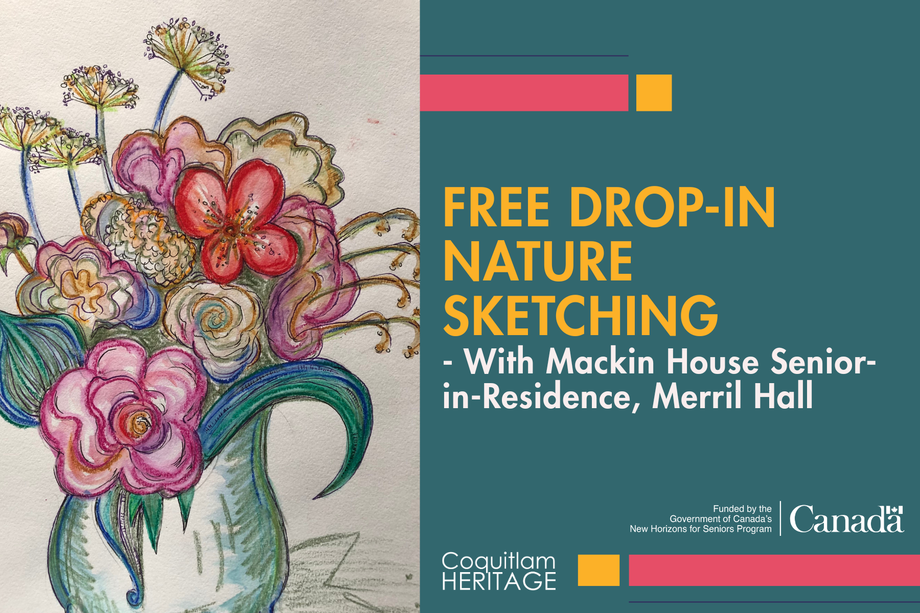 Drop-In Nature Sketching