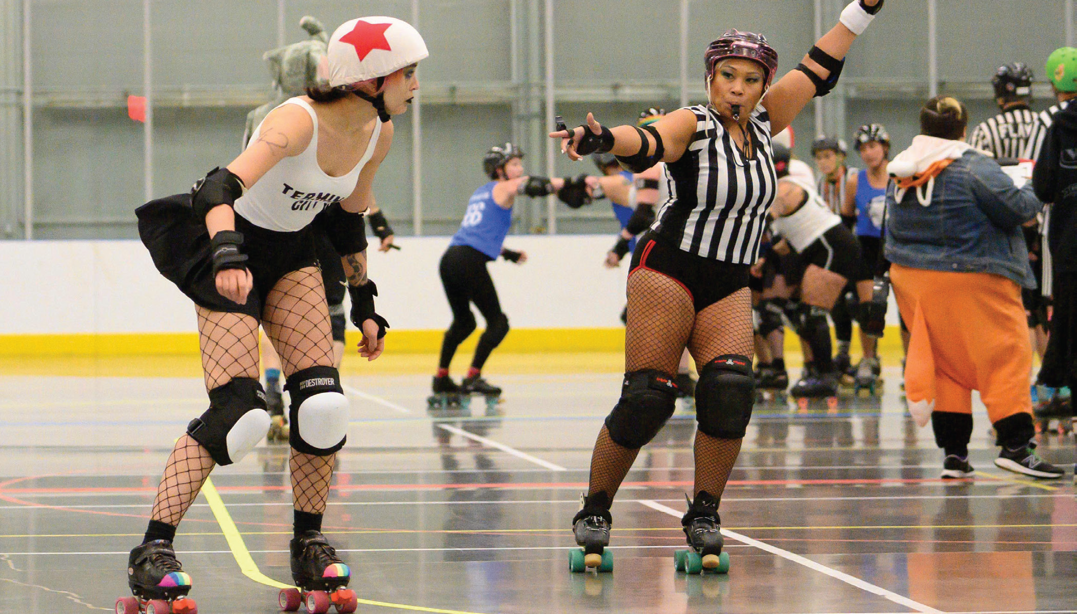 ROLL UP - ROLLER DERBY — Mackin House Museum