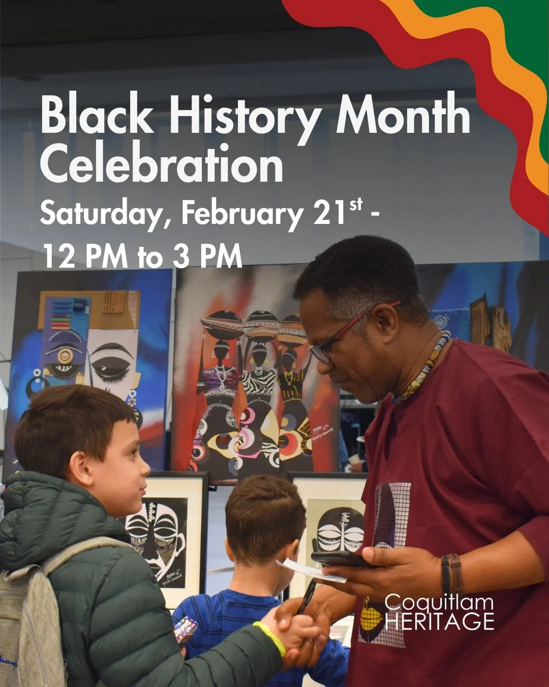 This February, join us at Mackin House Museum for our annual Black History Month Celebration!

This event will feature music, food, vendors to browse through, and activities for kids that celebrate the history and culture of the Black Diaspora. It's 