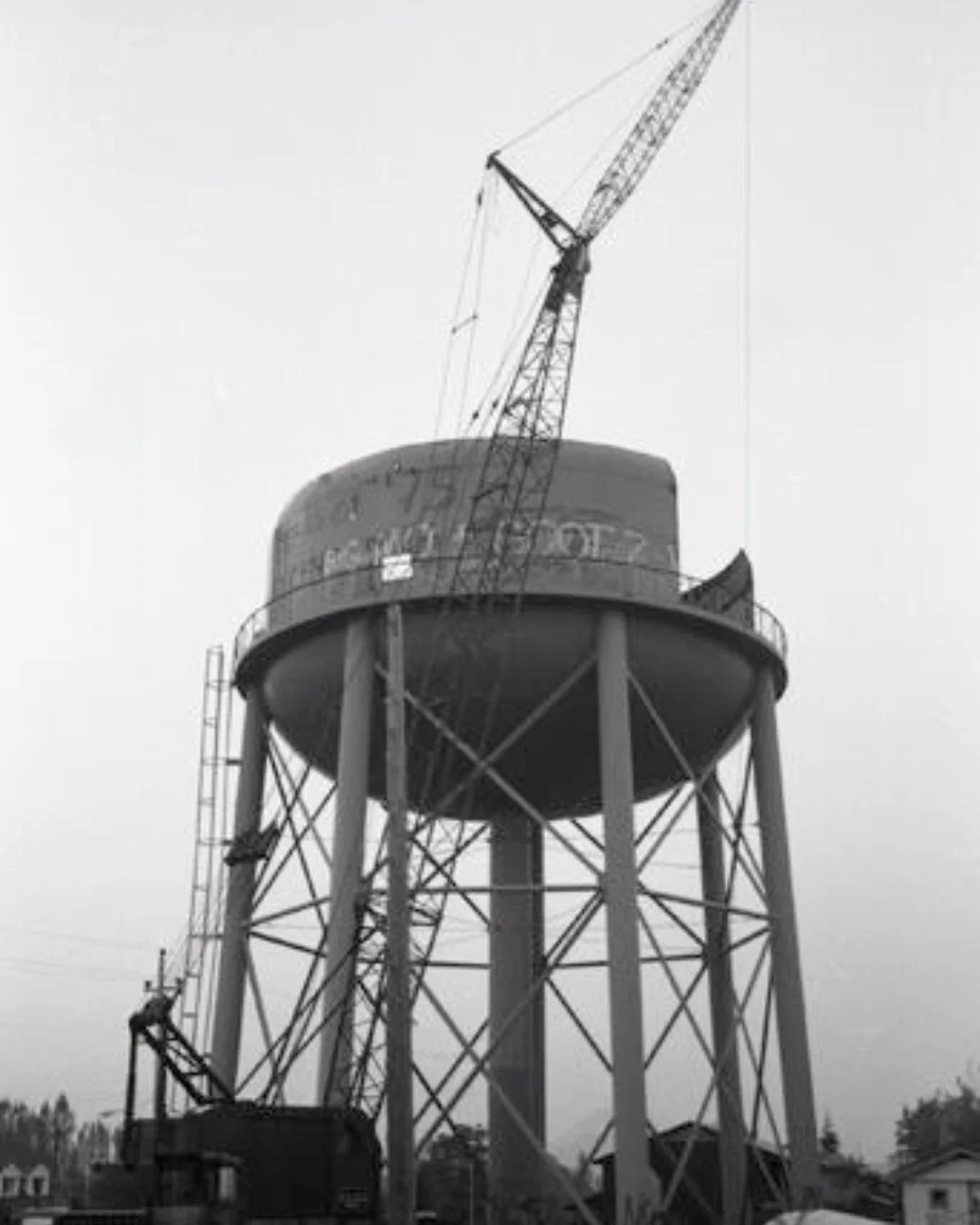 Now that Spring Break has come to a close and we're all starting to gear up for Summer, we thought it would be a good time to share the history of the water tower here in Coquitlam. 

For those who don't know, starting in 1958 Coquitlam had a 400,000
