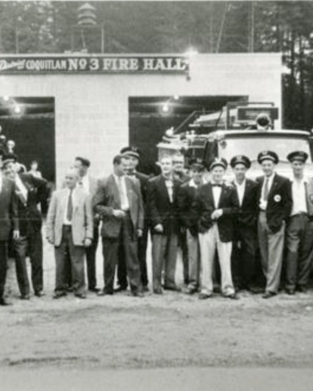 Coquitlam's Fire Department is now a well loved essential service, but at one point, it was run solely by a team of volunteers. Fraser Mills had its own independent fire department, so those living and working outside of the mill site had to find the