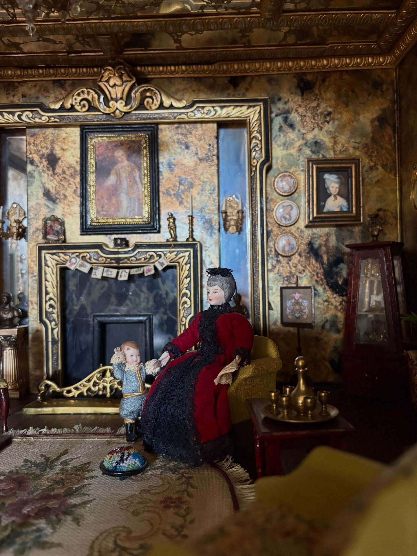 Miniature lovers, we have the absolute coolest new object in our Museum. With 5 floors, more than 15 rooms, and many intricate details, this handmade dollhouse is a feast for the eyes. Stop by Mackin House Museum this weekend to check it out, alongsi