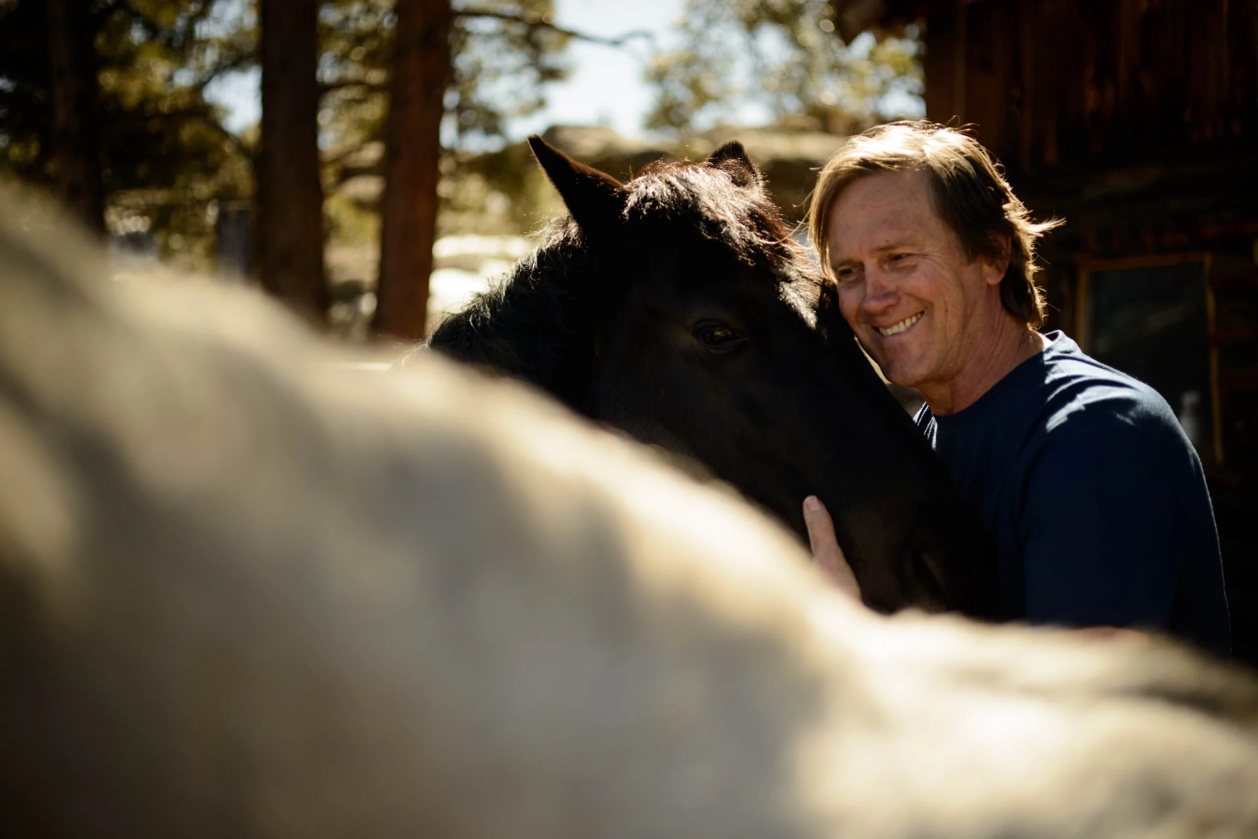 David Elliott at the Creative Healing Arts Center, Tres Piedras, NM.