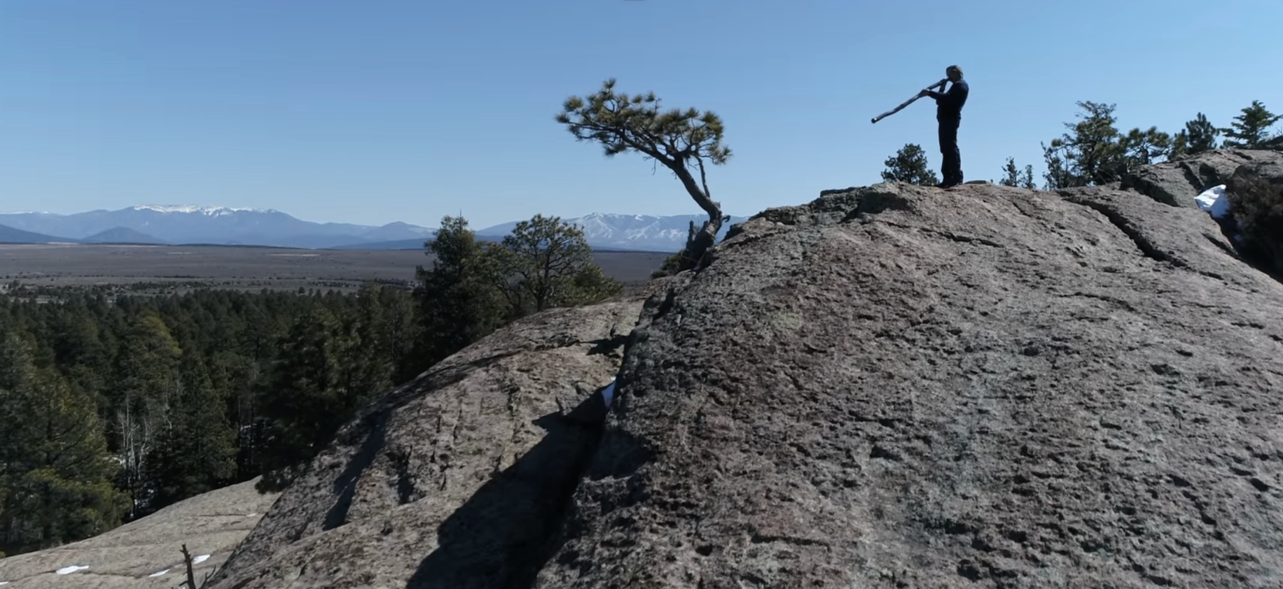 David Elliott at the Creative Healing Arts Center, Tres Piedras, NM.