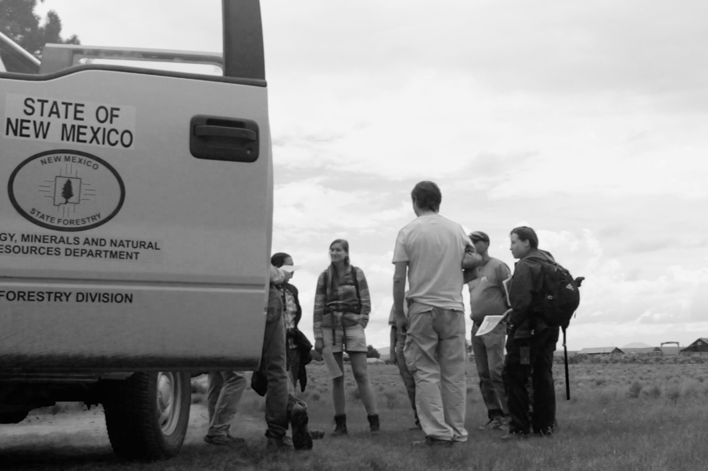 New Mexico State Forestry, Creative Healing Arts Center, Tres Piedras, NM.