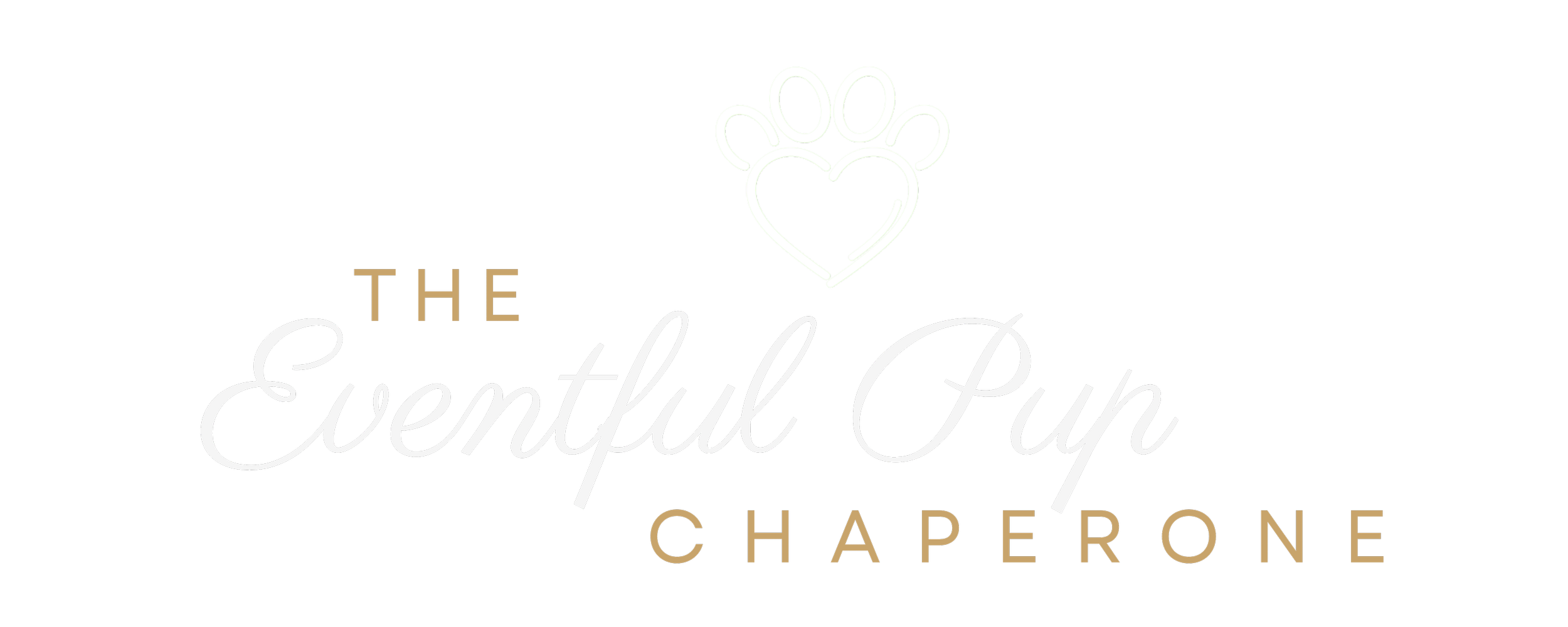 The Eventful Pup Chaperone Wedding Dog Chaperone Logo