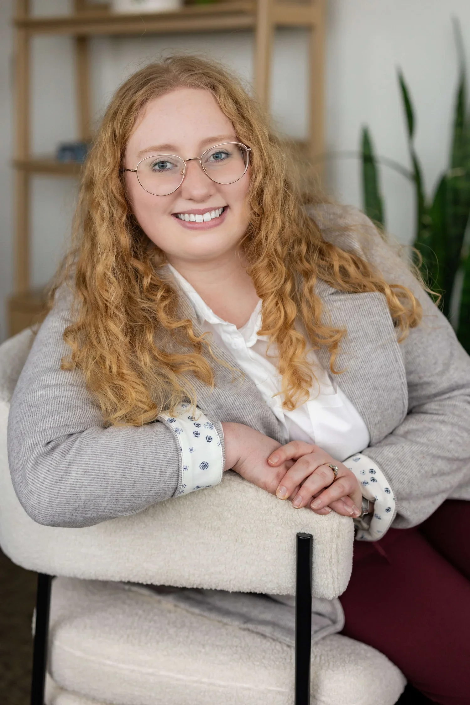 Portrait of Alexis Hanson.