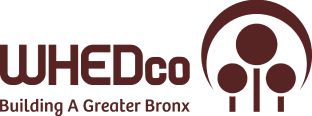 WHEDco logo with the tagline 'Building A Greater Bronx'