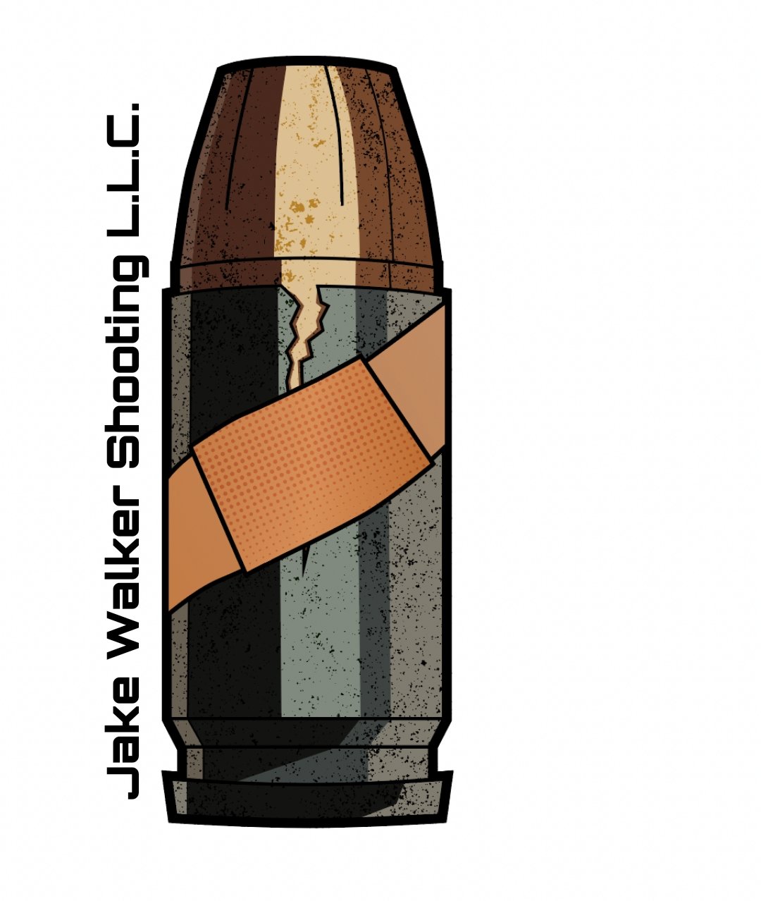 Bullet'n'bandaid - STICKER