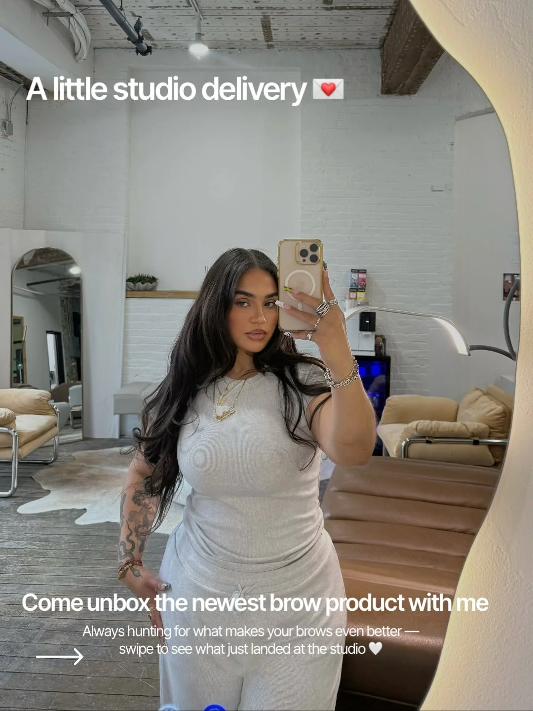 a little studio delivery 🤍⭐️

newest from @buffbrowz unboxed - the cysteamine lami system, heavenly balm, restore masque, camo + skin shield.

every product earned a spot in the kit for a reason. swipe through to see what we use behind the chair.

b