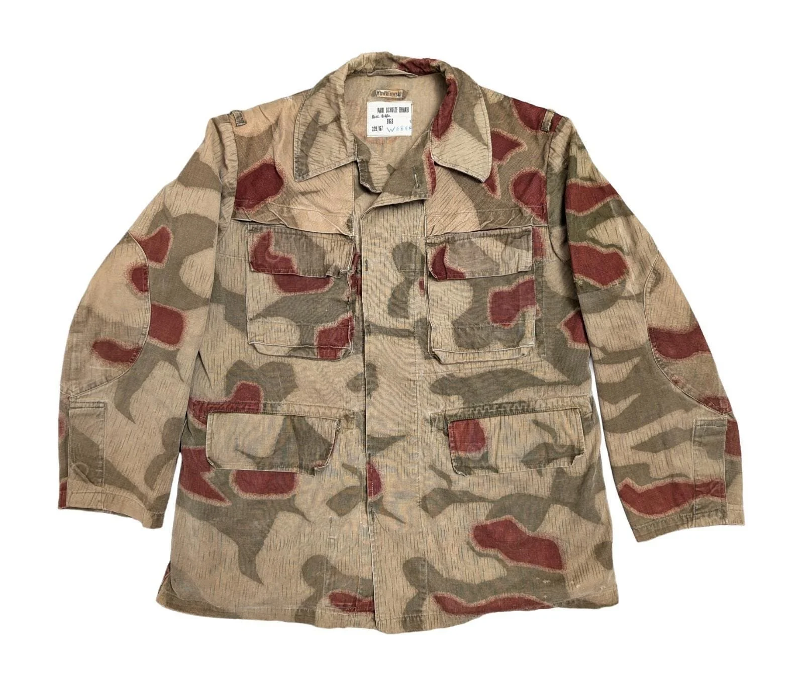 1960s West German Sumpfmuster (Marsh) Camouflage Jacket