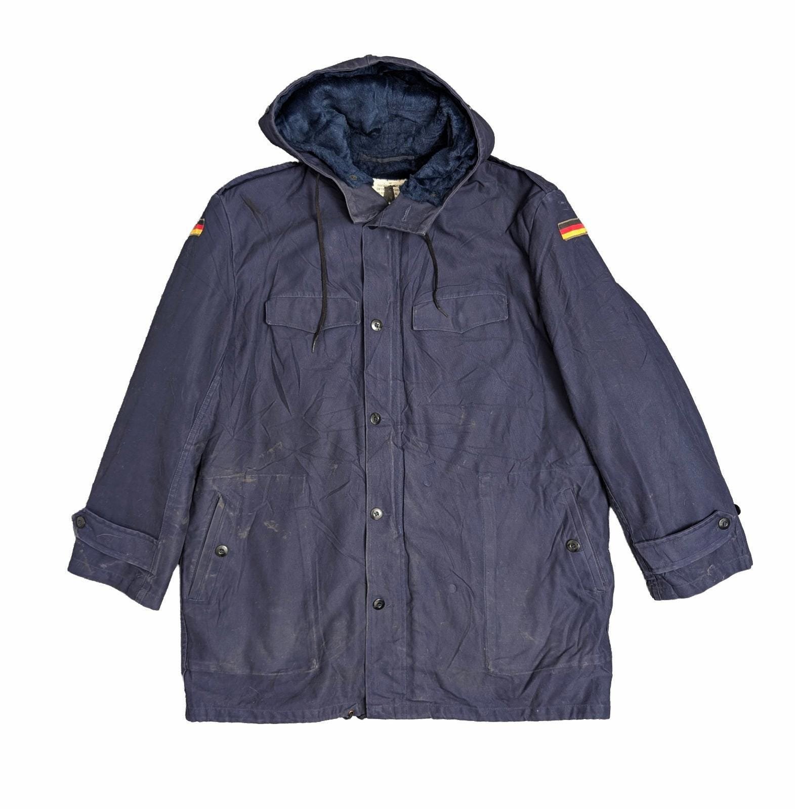 1990s German Navy Fully Lined Parka - XL Tall